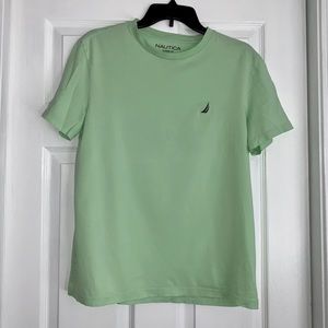 NAUTICA Solid Crew Neck T-Shirt